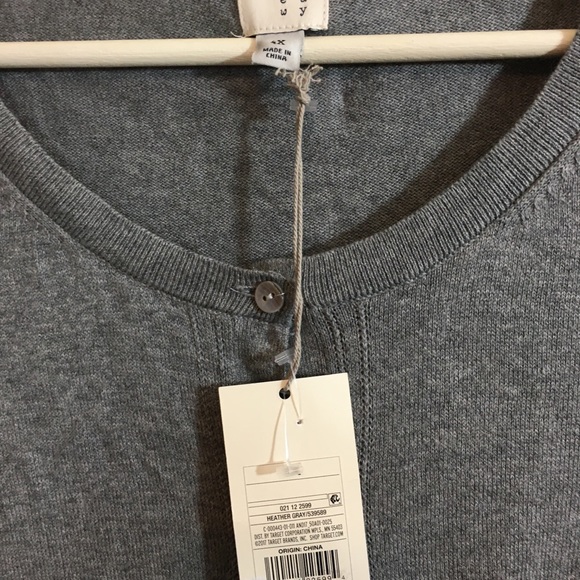 Button front sweater 4x - Picture 3 of 6